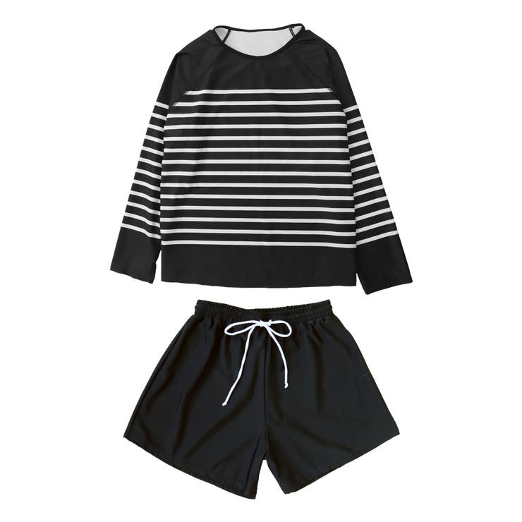 体型カバー ラッシュガード セットアップ | OSYAREVO | 詳細画像31 