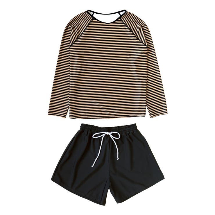 体型カバー ラッシュガード セットアップ | OSYAREVO | 詳細画像25 