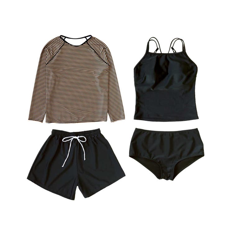 ラッシュガード 付き キャミソール | OSYAREVO | 詳細画像42 