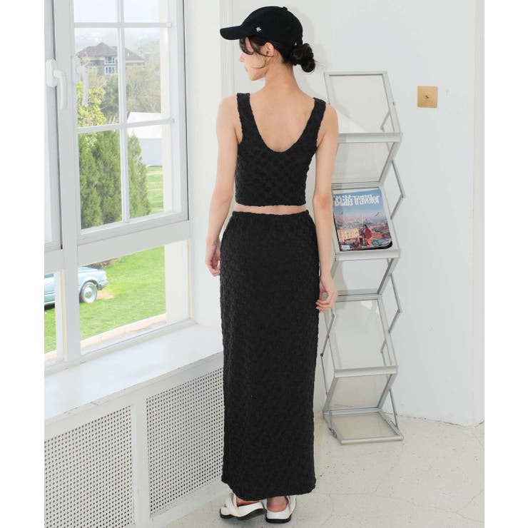 フラワーパイル セットアップ スイムウェア 水着 レディース | OSYAREVO | 詳細画像8 