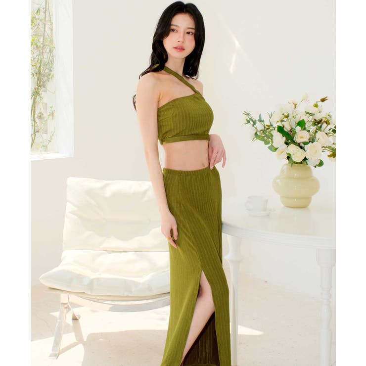 クロスストラップ アシンメトリー 水着 レディース | OSYAREVO | 詳細画像18 