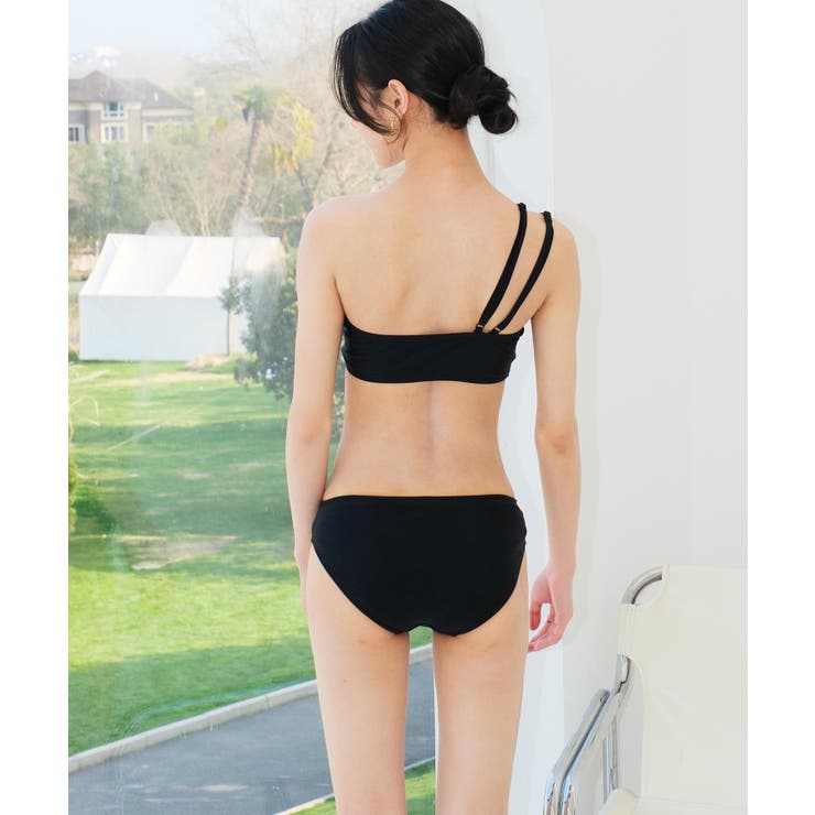 【紫外線カット率99％以上】ラッシュガード 付き ワンショルダー | OSYAREVO | 詳細画像15 