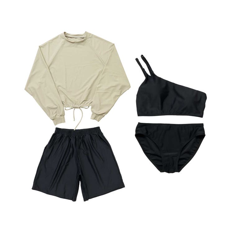 【紫外線カット率99％以上】ラッシュガード 付き ワンショルダー | OSYAREVO | 詳細画像36 