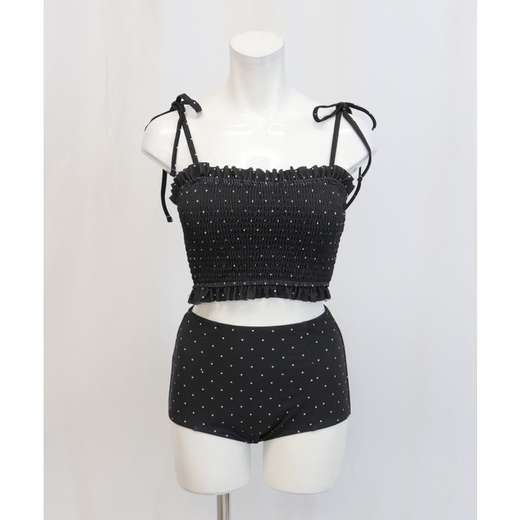 水着 レディース シャーリング ビキニ セットアップ 2点セット セパレート | OSYAREVO | 詳細画像27 