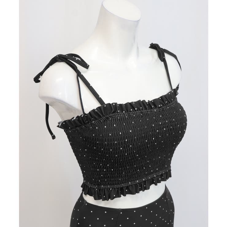 水着 レディース シャーリング ビキニ セットアップ 2点セット セパレート | OSYAREVO | 詳細画像30 