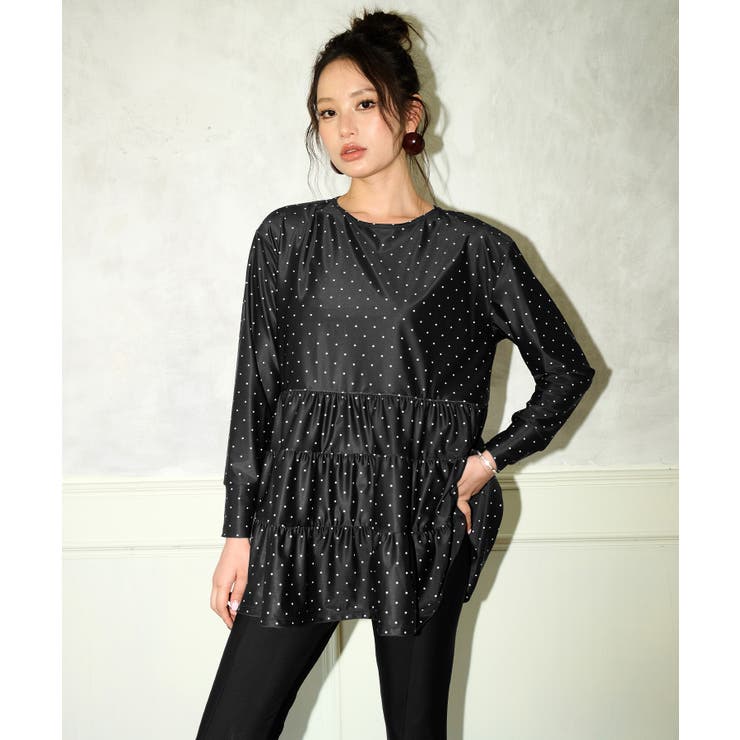 【紫外線カット率99％以上】フレア ラッシュガード 付き | OSYAREVO | 詳細画像20 