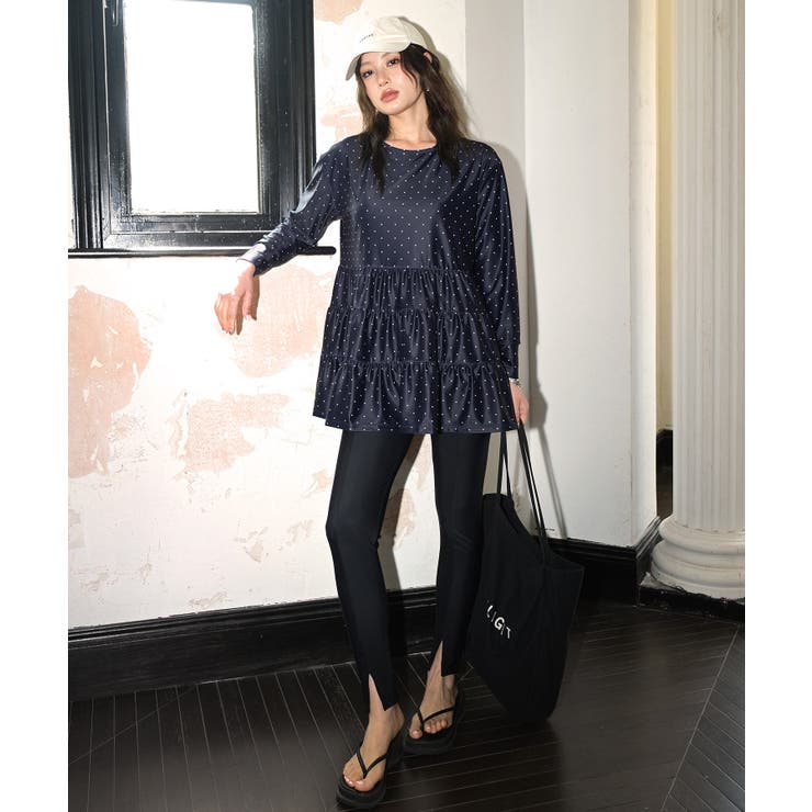 【紫外線カット率99％以上】フレア ラッシュガード 付き | OSYAREVO | 詳細画像6 