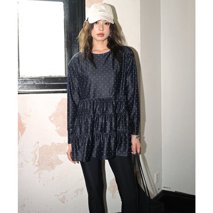 【紫外線カット率99％以上】フレア ラッシュガード 付き | OSYAREVO | 詳細画像7 