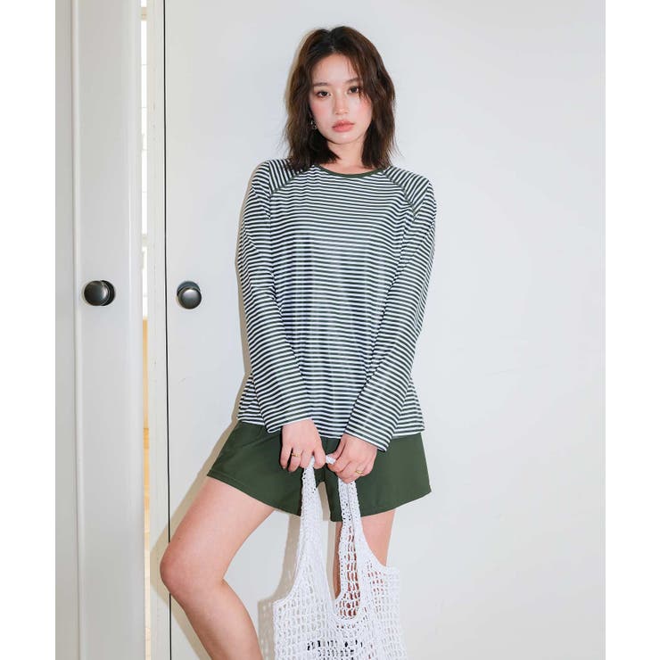 ラッシュガード 付き キャミソール | OSYAREVO | 詳細画像10 