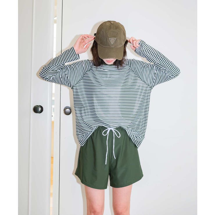 ラッシュガード 付き キャミソール | OSYAREVO | 詳細画像11 