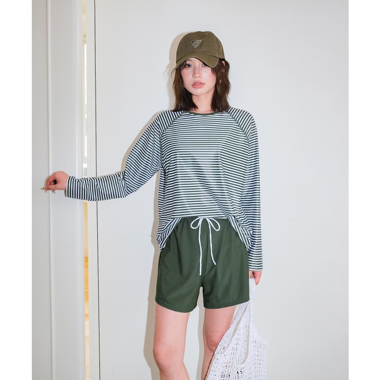 ラッシュガード 付き キャミソール | OSYAREVO | 詳細画像12 