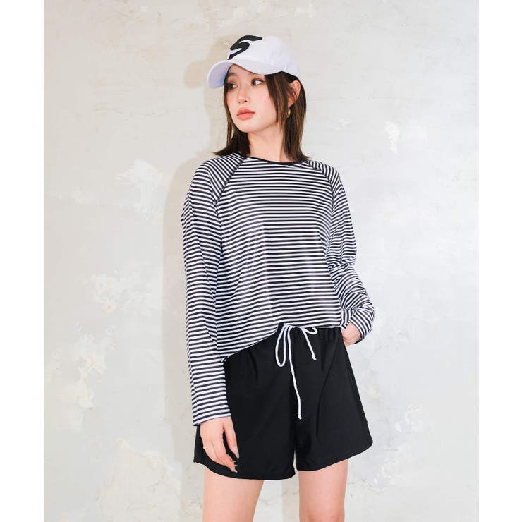 ラッシュガード 付き キャミソール | OSYAREVO | 詳細画像3 