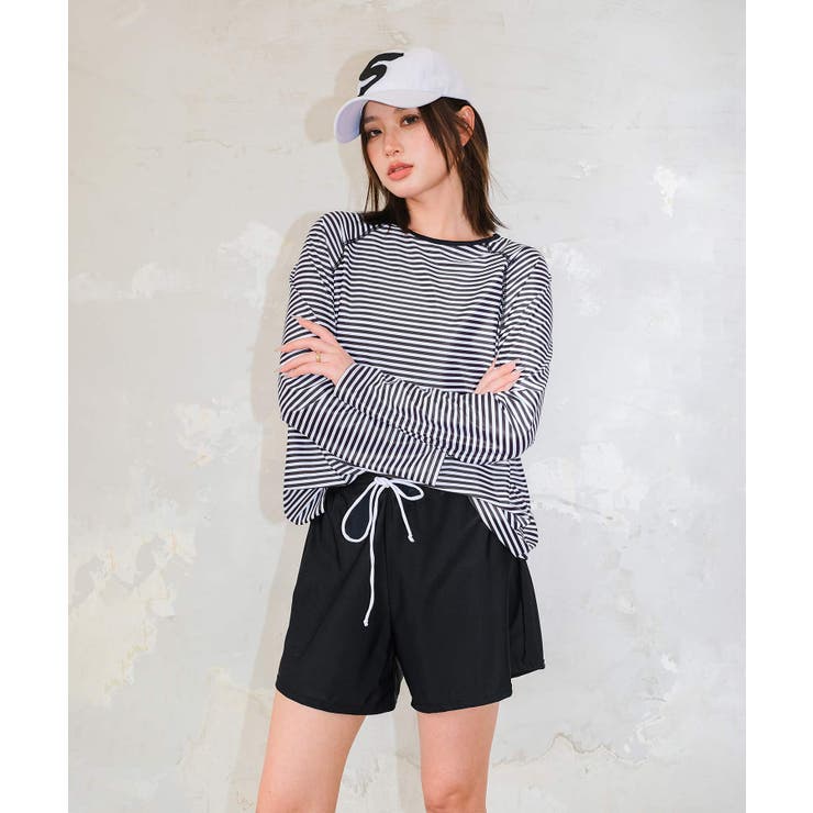 ラッシュガード 付き キャミソール | OSYAREVO | 詳細画像4 