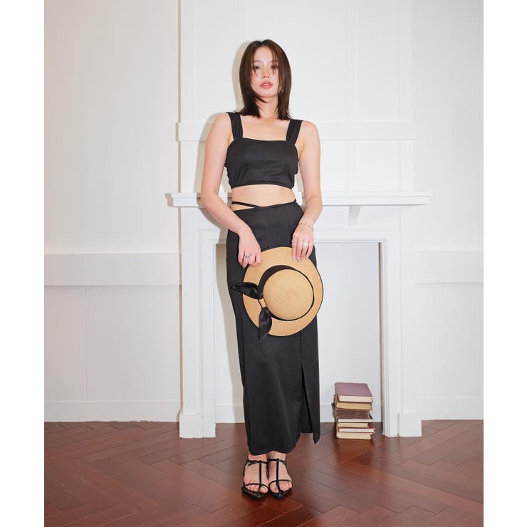 メッシュトップス×スカート 付き スイムウェア 水着 レディース | OSYAREVO | 詳細画像16 