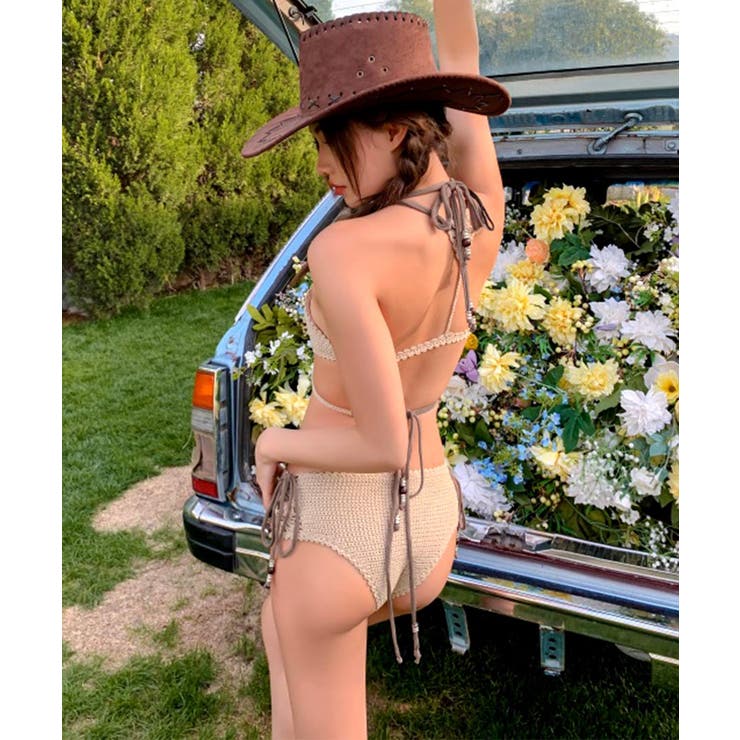 カシュクール ニット ビキニ | OSYAREVO | 詳細画像5 