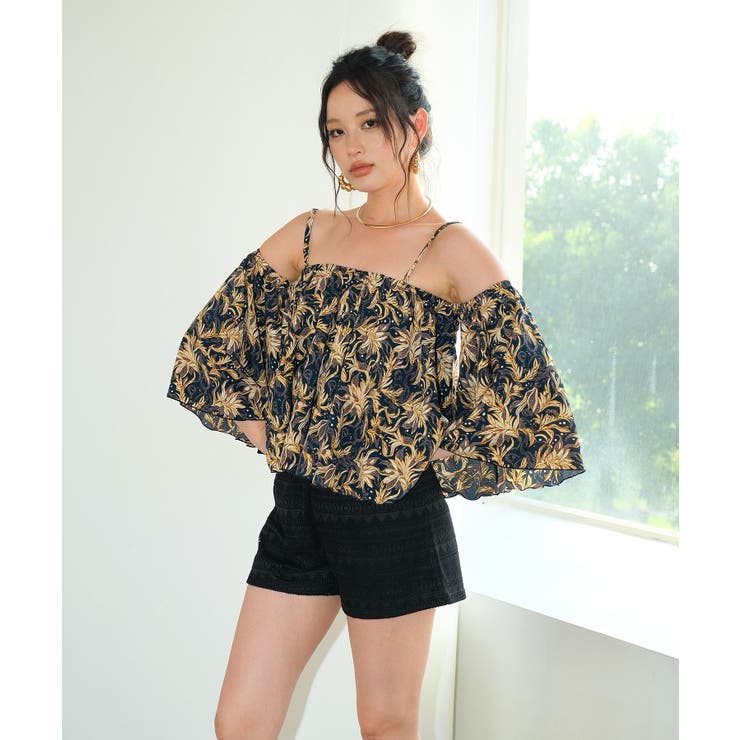 カバーアップ オフショルダー キャミソール | OSYAREVO | 詳細画像31 