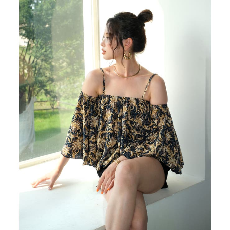 カバーアップ オフショルダー キャミソール | OSYAREVO | 詳細画像41 