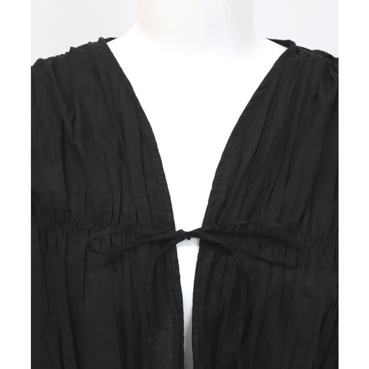 カバーアップ ギャザー ブラウス セットアップ 体型カバー レディース | OSYAREVO | 詳細画像67 