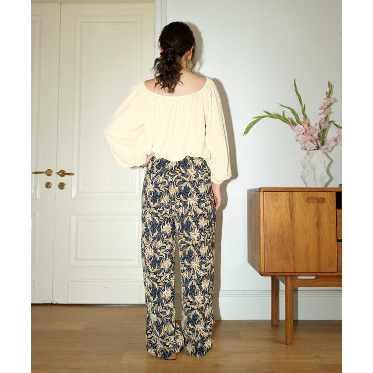 カバーアップ リゾート ワイドパンツ 体型カバー レディース	 | OSYAREVO | 詳細画像23 