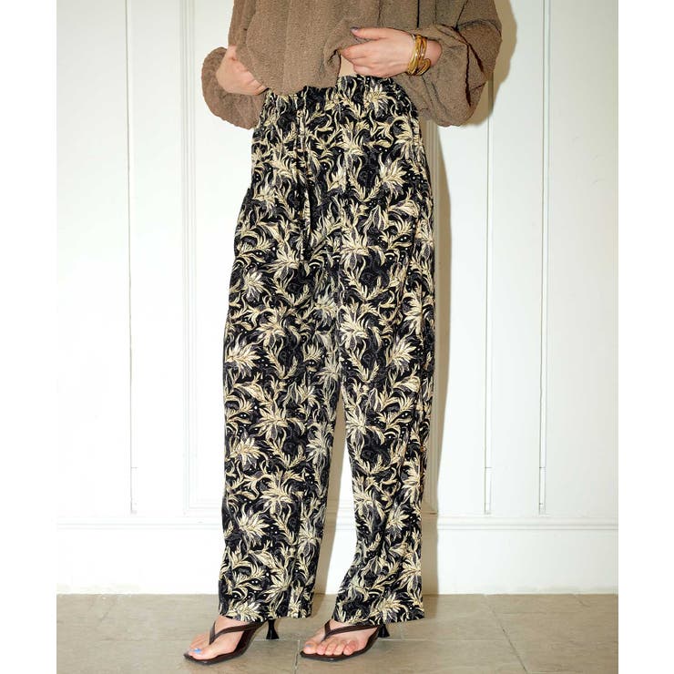 カバーアップ リゾート ワイドパンツ 体型カバー レディース	 | OSYAREVO | 詳細画像30 