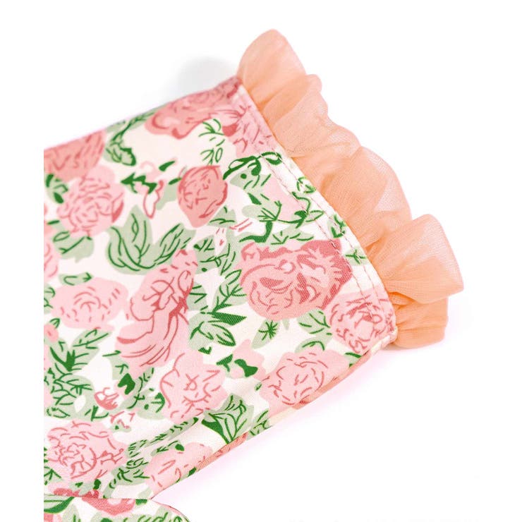 キッズ フラワープリント チュール ワンピース 水着 | OSYAREVO | 詳細画像24 