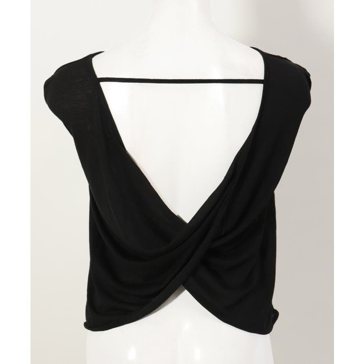 バックオープン クロストップス | OSYAREVO | 詳細画像15 