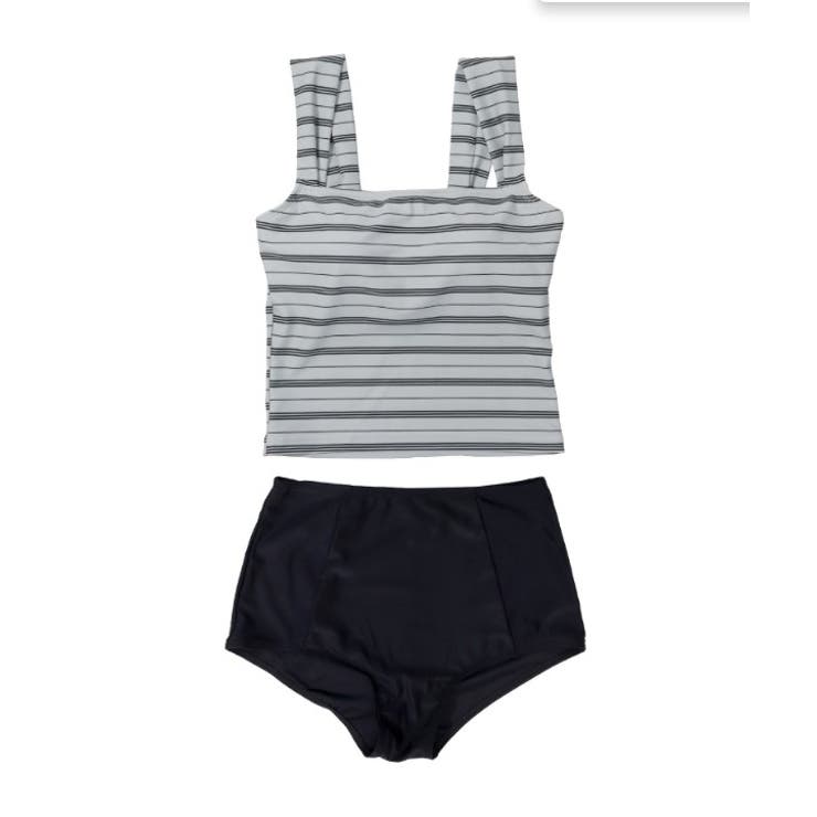 グレートリプルボーダー | タンキニ 水着 セットアップ レディース | OSYAREVO