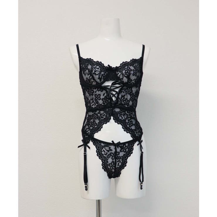 総レース ビスチェ 風 ランジェリー | OSYAREVO | 詳細画像20 