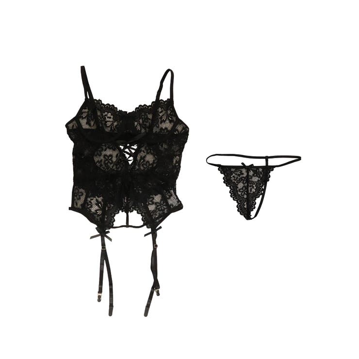 総レース ビスチェ 風 ランジェリー | OSYAREVO | 詳細画像31 