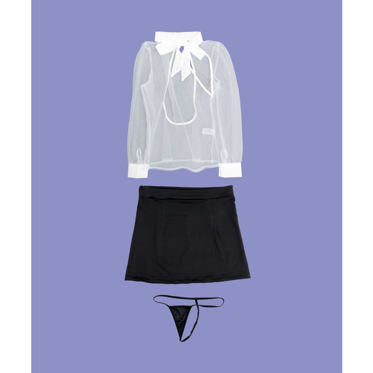 クリスマス コスプレ シースルーシャツ | OSYAREVO | 詳細画像18 