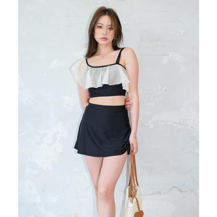 To the sea 水着　フリルワンショルビキニトップ 楽天市場】＼700円OFFクーポン／ 水着 レディース ビキニ ワン