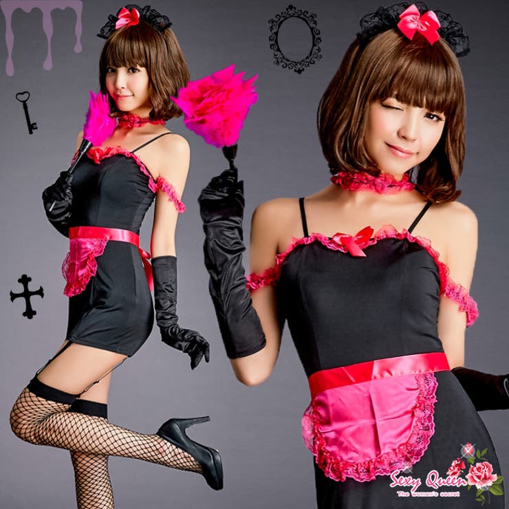 ハロウィン コスプレ メイド服 | OSYAREVO | 詳細画像1 