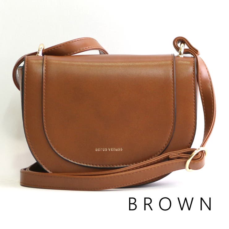 BROWN | クール フェイクレザー ミニポシェット ショルダー | TRANSITE