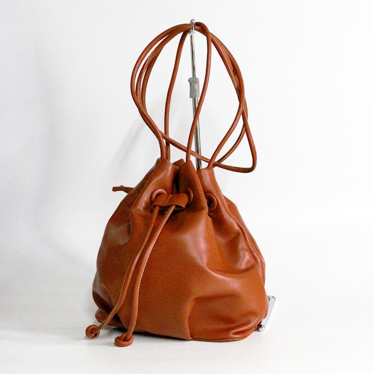 CAMEL | ショルダーバッグ 巾着バッグ レディース | TRANSITE