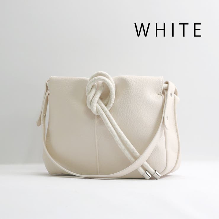 WHITE | ワンショルダーバッグ ショルダーバッグ 巾着ショルダーバッグ ショルダーバッグ | TRANSITE