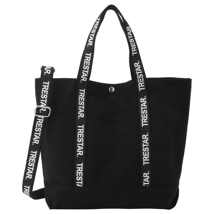 TRESTAR LOGO TAPE 2WAY TOTE BAG[品番：KYW00000079]｜TRESTAR