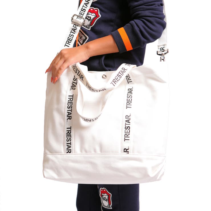 TRESTAR LOGO TAPE 2WAY TOTE BAG[品番：KYW00000079]｜TRESTAR trestarバック