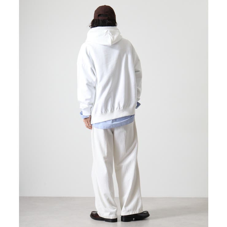 CROSS & STITCH ウェイトビッグシルエットプルパーカー | TRUSS | 詳細画像10 