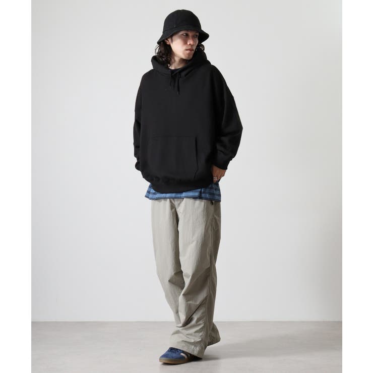 CROSS & STITCH ウェイトビッグシルエットプルパーカー | TRUSS | 詳細画像32 