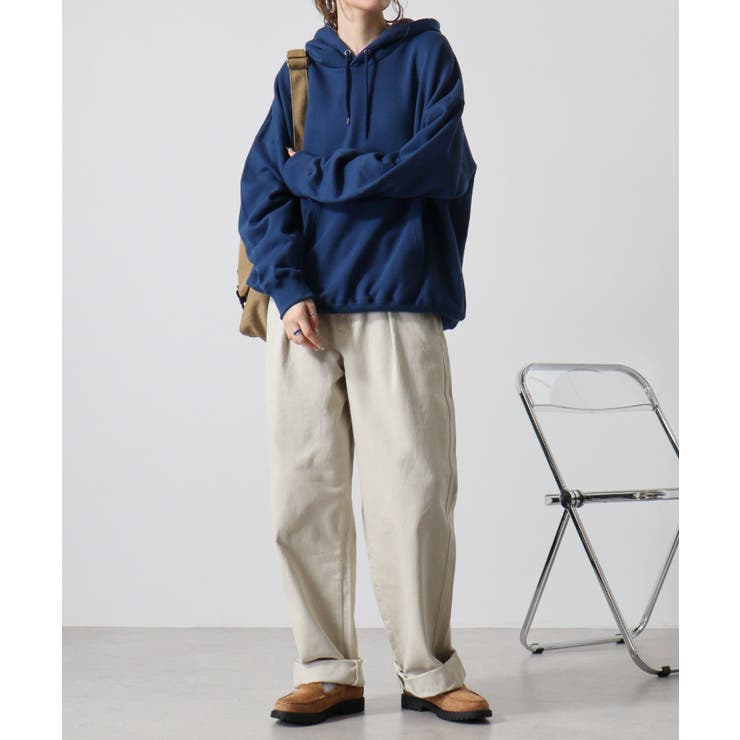 CROSS & STITCH ウェイトビッグシルエットプルパーカー | TRUSS | 詳細画像47 