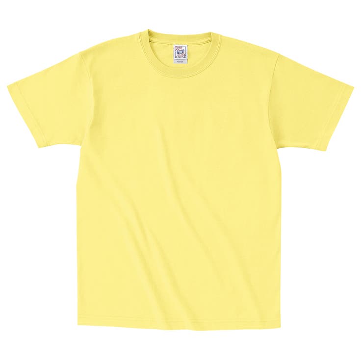 レモンイエロ- | CROSS & STITCH オープンエンドマックスウエイトTシャツ | TRUSS