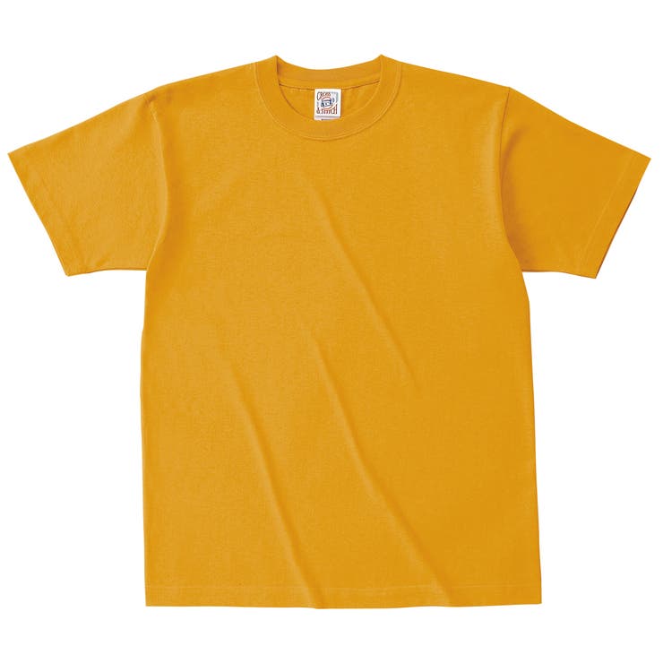 ゴールドイエロー | CROSS & STITCH オープンエンドマックスウエイトTシャツ | TRUSS