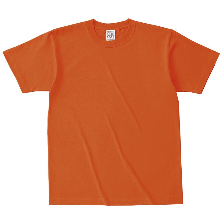 オレンジ | CROSS & STITCH オープンエンドマックスウエイトTシャツ | TRUSS