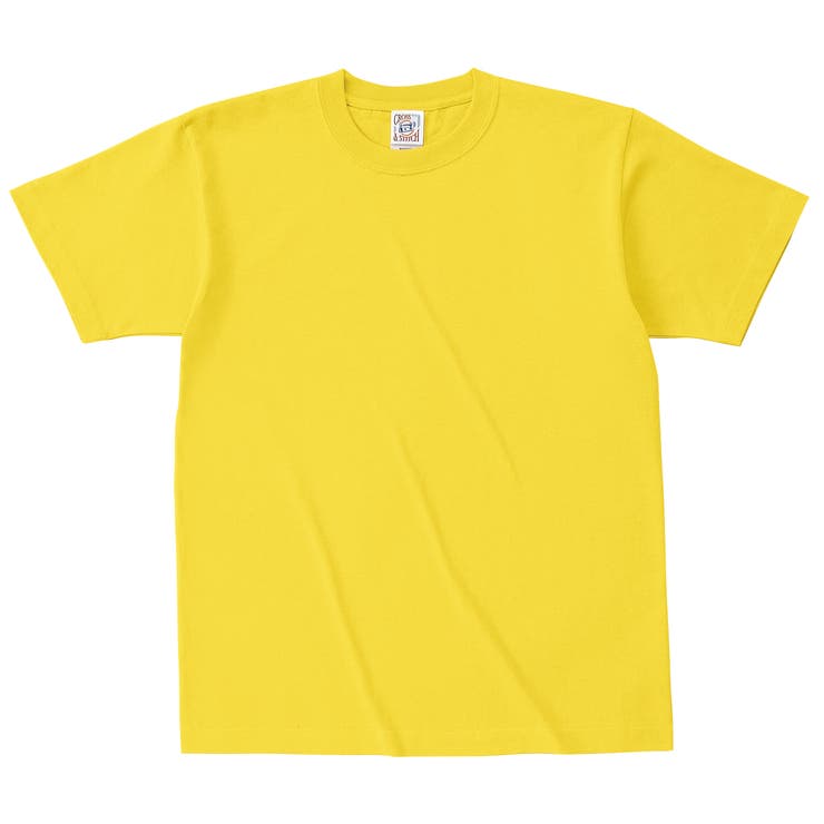 イエロ- | CROSS & STITCH オープンエンドマックスウエイトTシャツ | TRUSS