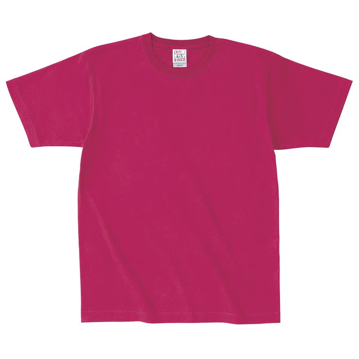 ショッキングピンク | CROSS & STITCH オープンエンドマックスウエイトTシャツ | TRUSS