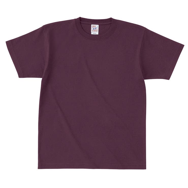 バーガンディ | CROSS & STITCH オープンエンドマックスウエイトTシャツ | TRUSS