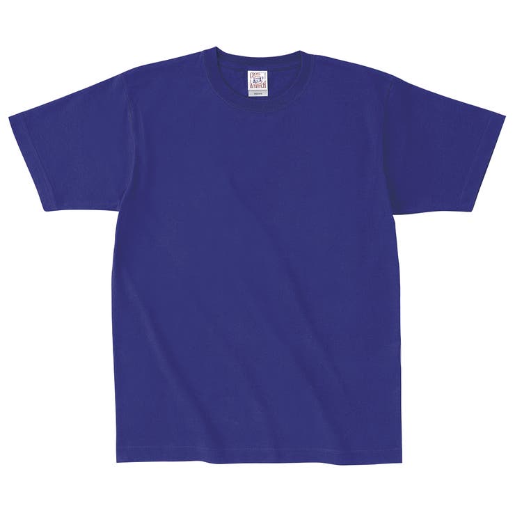 ロイヤルブル- | CROSS & STITCH オープンエンドマックスウエイトTシャツ | TRUSS