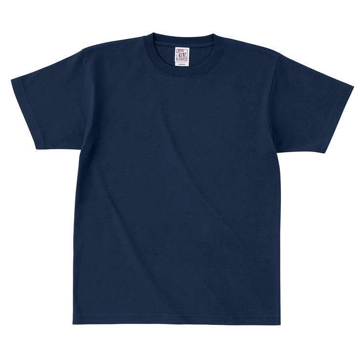 ネイビ- | CROSS & STITCH オープンエンドマックスウエイトTシャツ | TRUSS