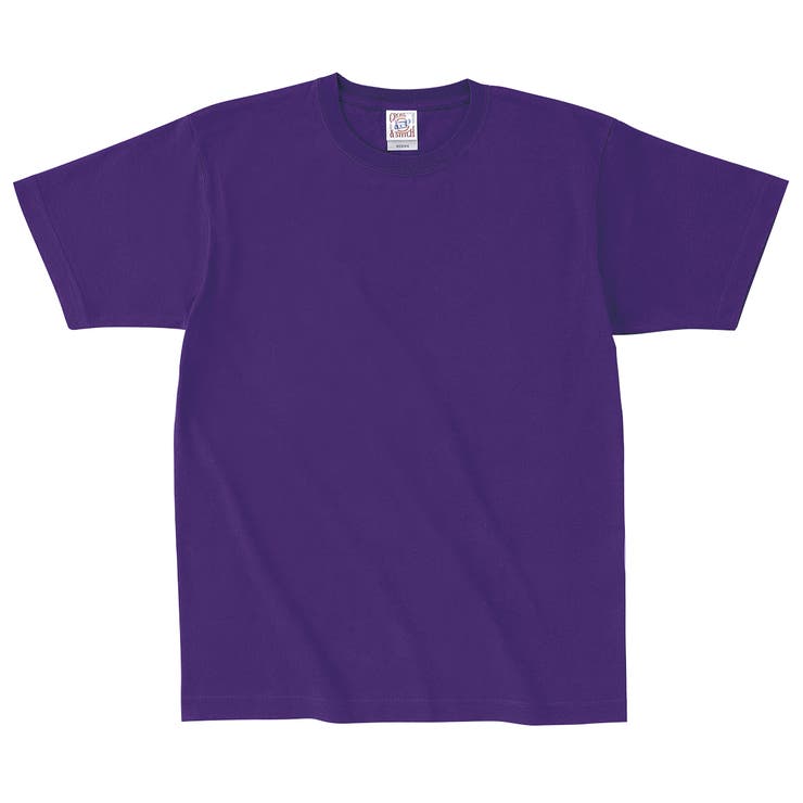 パープル | CROSS & STITCH オープンエンドマックスウエイトTシャツ | TRUSS
