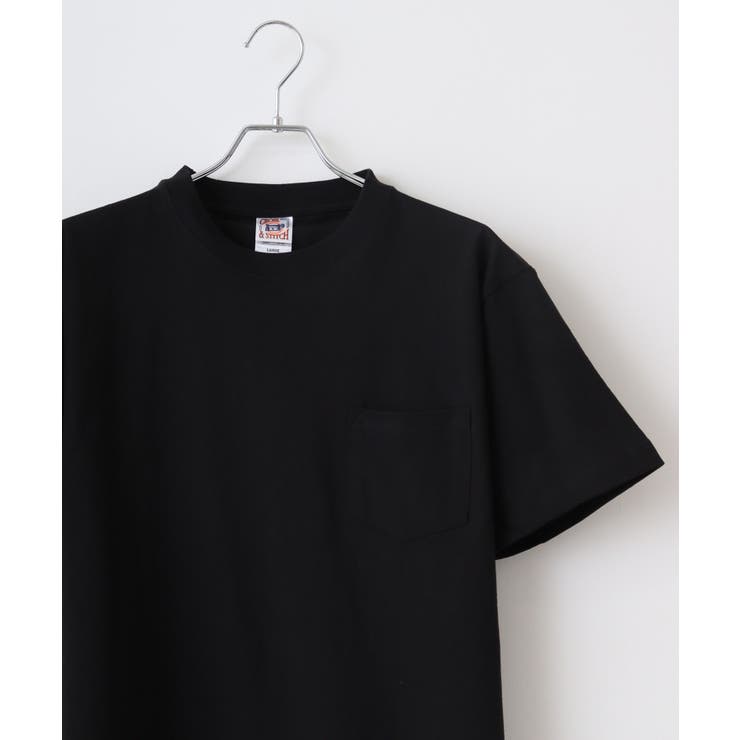 ディープブラック | CROSS & STITCH マックスウエイトポケットTシャツ | TRUSS